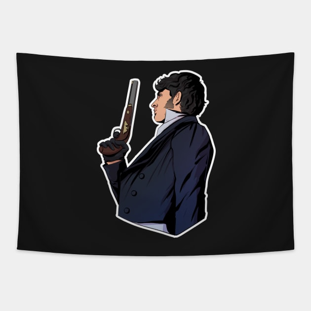 Anthony bridgerton fanart Tapestry by crisshasart