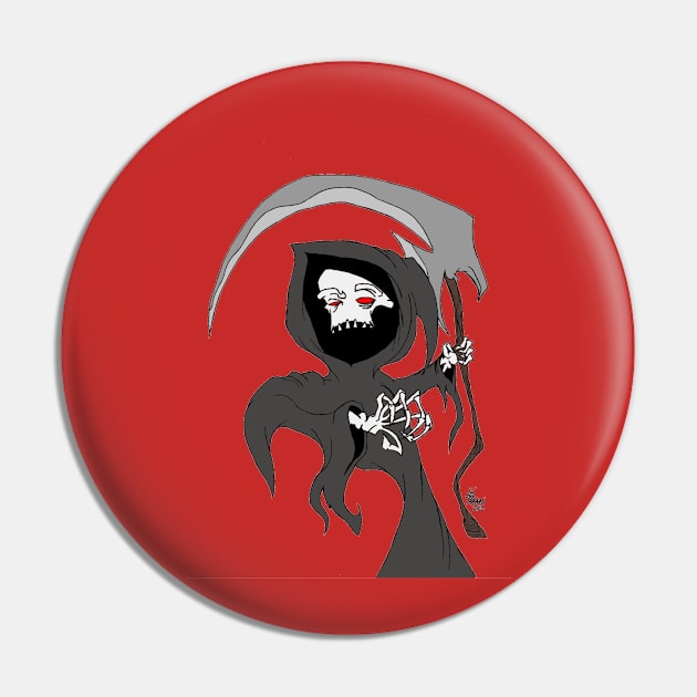 Grim Reaper Pin by raez0rface