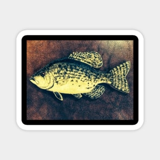 Crappie decoy Magnet