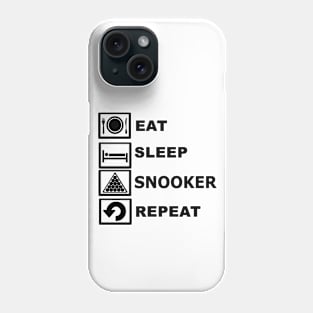 Eat Sleep Snooker Phone Case