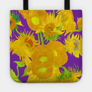 Sunflowers by Van Gogh Tote