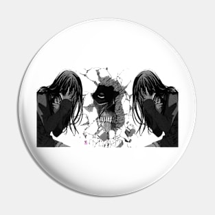 Horror manga style Pin