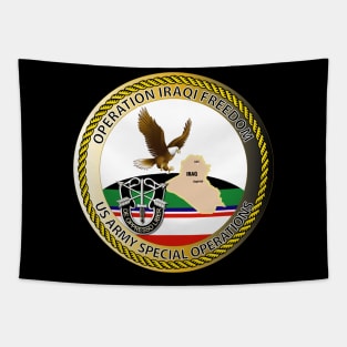 OIF - Emblem - Operation Iraqi Freedom - SF Tapestry