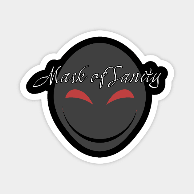 Mask of Sanity Smiling Magnet by Mask of Sanity