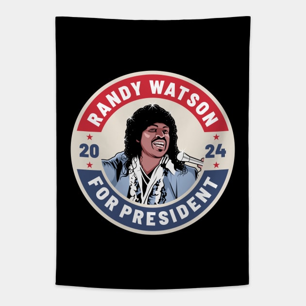 Randy Watson 24 For President Tapestry by idjie