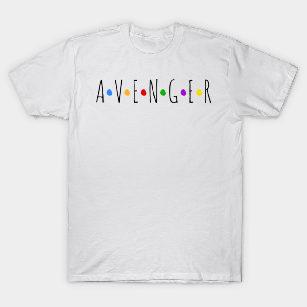 avengers friends t shirt