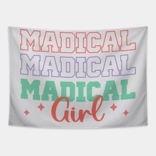 Madical Girl- Funny Medical Women's Day Design Tapestry