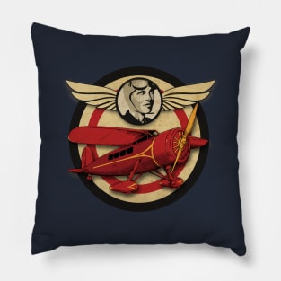 Vintage Amelia Aircraft Pillow