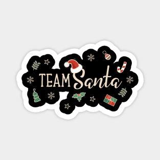 Team Santa  Outfit for a Family Christmasoutfit Magnet