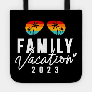 Family Vacation 2023 Beach Summer Matching for Men Women Kid Tote