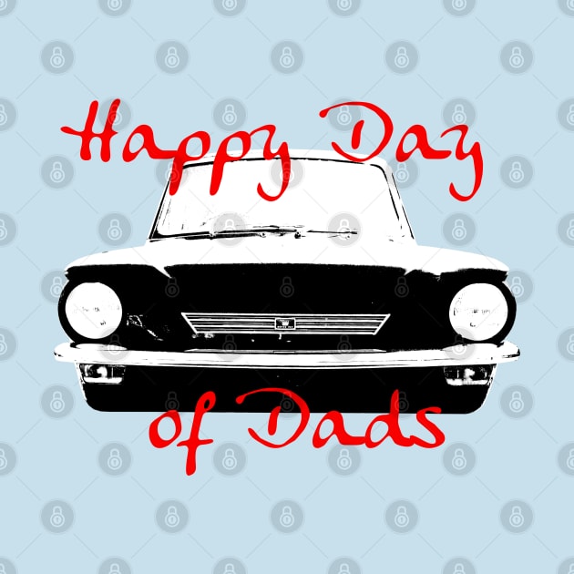 Father's Day 1970s Hillman Imp classic car Day of Dads by soitwouldseem