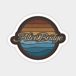 Alter Bridge Retro Waves Magnet