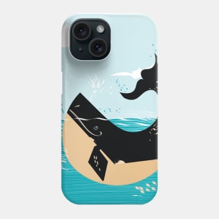 Vintage Whale Phone Case