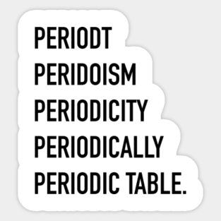 Periodt Meme Stickers Teepublic