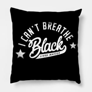 I can't Breathe BLM Pillow