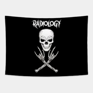 Radiology Metalhand Tapestry