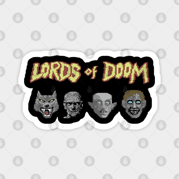 Lords of Doom Magnet by ilovethec64