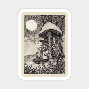 A Hobbit Reading The Hobbit Magnet