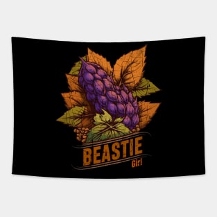 Vintage Beastie Girl - Save the Plant Tapestry