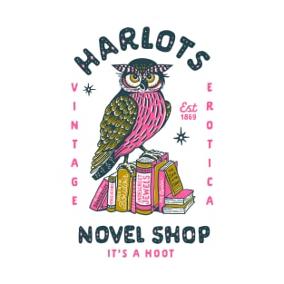 Harlot's Vintage Erotica Novel Shop: It's A Hoot Owl T-Shirt