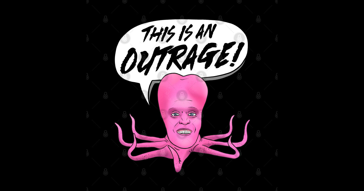 Tony Harrison – “This Is An Outrage” | Mighty Boosh Inspired Art ...