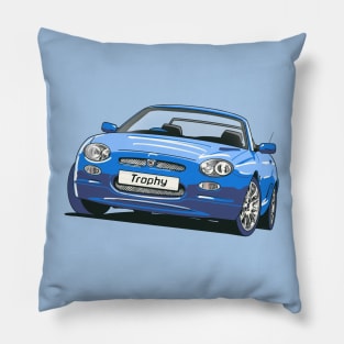 MG Rover MGF Trophy Blue Pillow