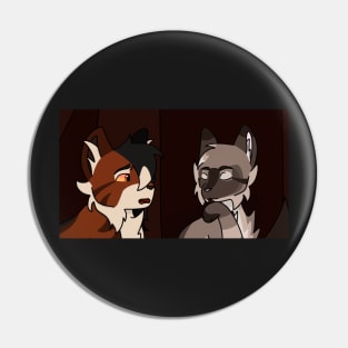 Mapleshade and Hawkfrost Pin