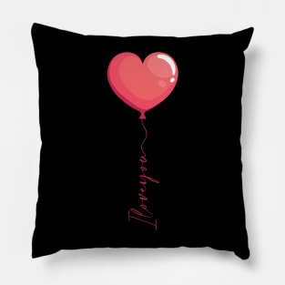 Iloveyou balloon Pillow