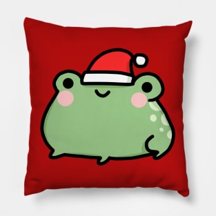 Christmas frog Pillow
