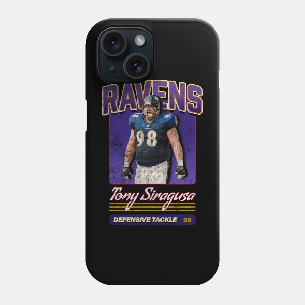 Tony Siragusa Phone Case by KC Designs