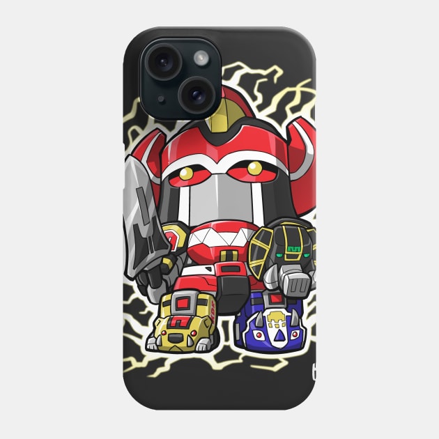 Lil Megazord Phone Case by fallerion