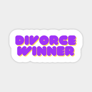 Divorce Winner Magnet