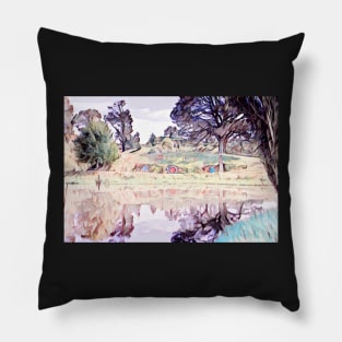 The Shire - Watercolour Pillow