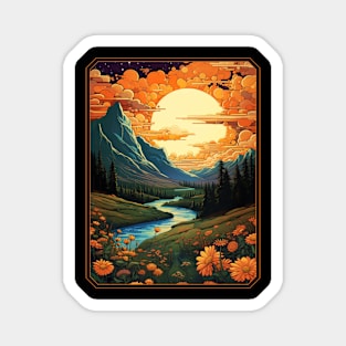 Mountain Euphoria Night Magnet