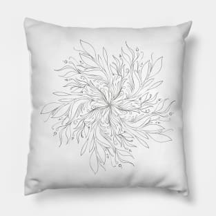 Floral Mandala Pillow