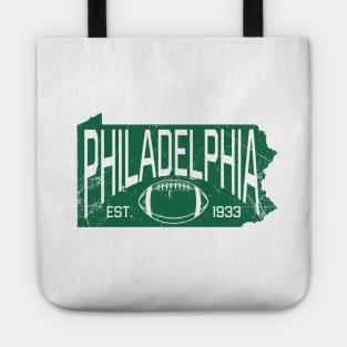 Philadelphia PA Football - White Tote