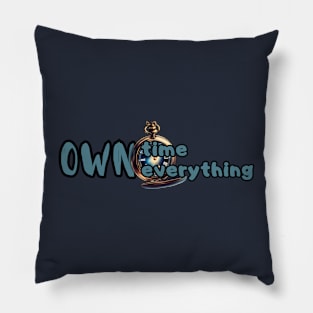Own Time Own Everything - Vintage Watch Pillow