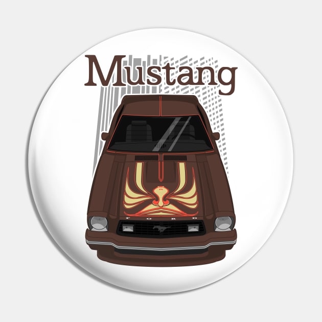 Mustang King Cobra 1978 - Brown Pin by V8social