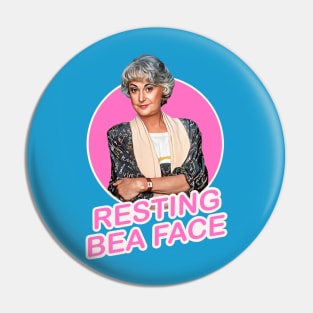 Golden Girls Dorothy Zbornak Bea Arthur - Resting Bea Face Pin