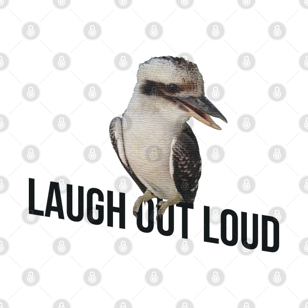 LOL Laugh Out Loud Kookaburra by Earth and Heart