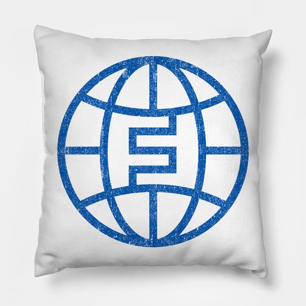 Future Foundation - FF (Variant) Pillow by huckblade