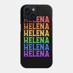 HELENA RANBOW TYPOGRAPHY Phone Case