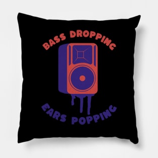 Bass Dropping, Ears Popping - Loud Music Pillow