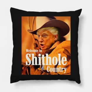 Welcome to Shithole Country Pillow