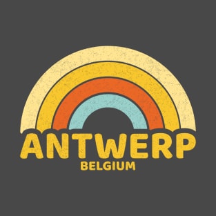 Retro Antwerp Belgium T-Shirt