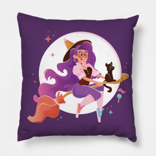 Sweet Witch Pillow