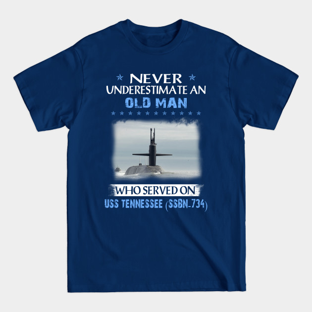 Discover USS Tennessee SSBN-734 Veterans Day Christmas - Father Day - T-Shirt