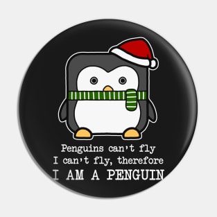 I Am A Penguin Pin