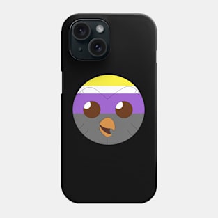 Non-Binary Owl Phone Case