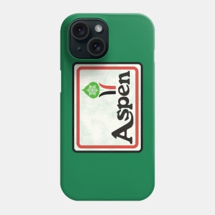 Vintage Aspen Tourist Souvenir Phone Case